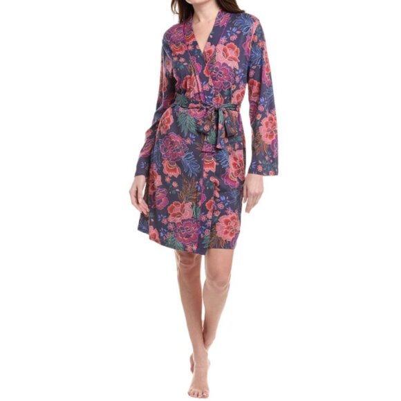 Johnny Was 'The Jonesy' Pima-Cotton Blend Sleep Robe, Emma's Garden